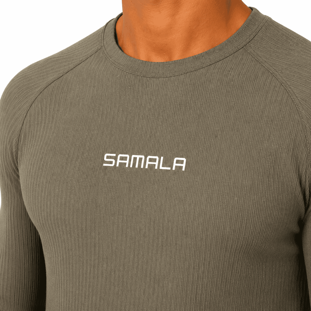 Fitted Ribbed Shirt